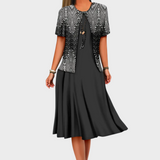 Afet - Elbise ve Ceket Takımı