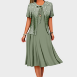 Afet - Elbise ve Ceket Takımı