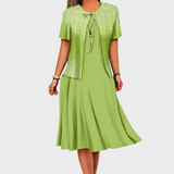 Afet - Elbise ve Ceket Takımı