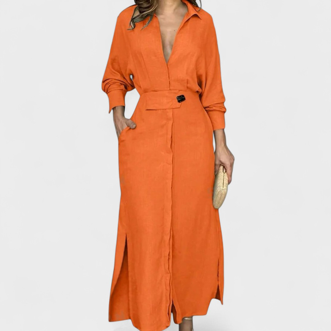 Sevil - Yazlık Uzun Elbise