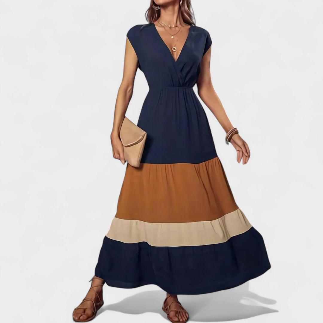 Sevda - V Yaka Elbise