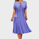 Afet - Elbise ve Ceket Takımı