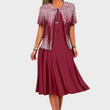 Afet - Elbise ve Ceket Takımı