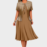 Afet - Elbise ve Ceket Takımı