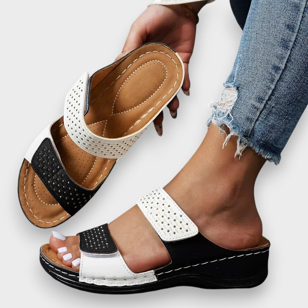 Berna™ – Nefes alabilir ortopedik kadın slip-on sandaletler