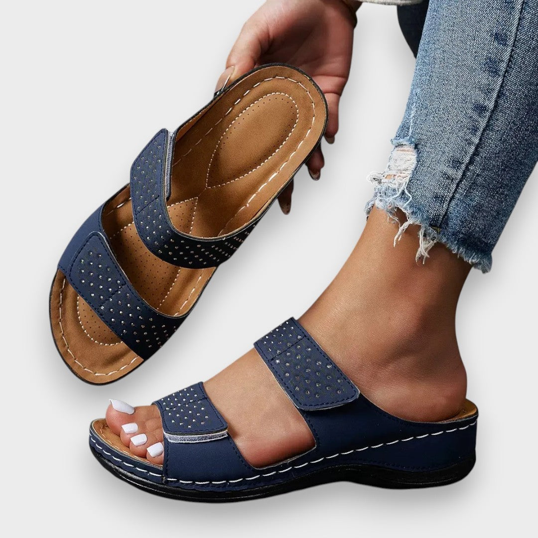 Berna™ – Nefes alabilir ortopedik kadın slip-on sandaletler