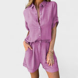 Linnea | Katmanlı hafif keten set